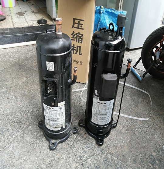 二道中央空调压缩机的更换维修