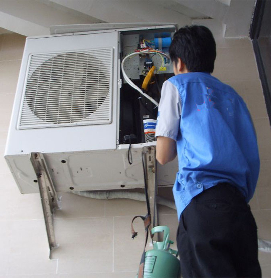 二道空调开机无反应维修